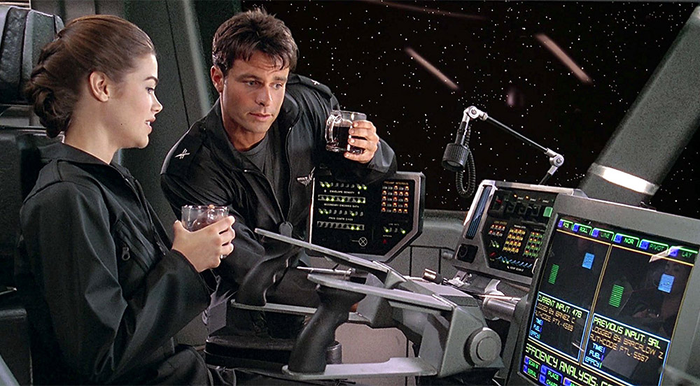 Szenenbild aus dem Film Starship Troopers