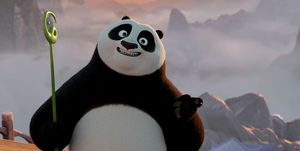 Szenenbild aus dem Film Kung Fu Panda 4