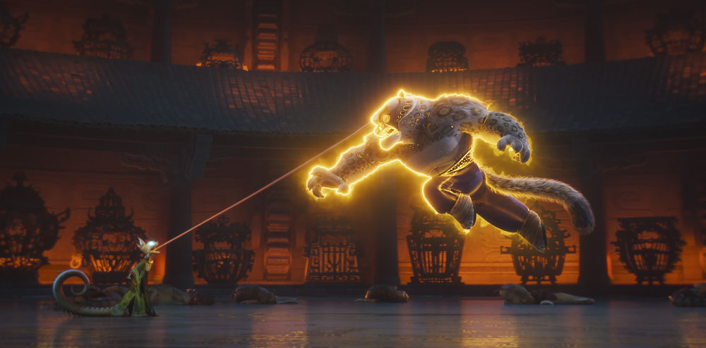 Szenenbild aus dem Film Kung Fu Panda 4