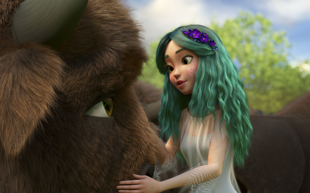 Szenenbild aus dem Film Mavka: Hüterin des Waldes