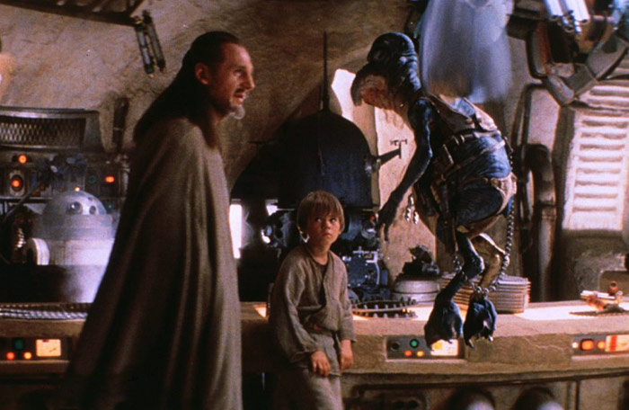 Szenenbild aus dem Film Star Wars: Episode I - Die dunkle Bedrohung