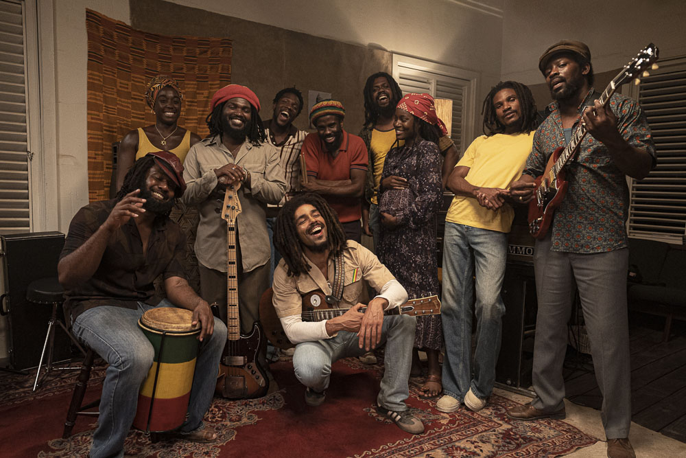 Szenenbild aus dem Film Bob Marley: One Love