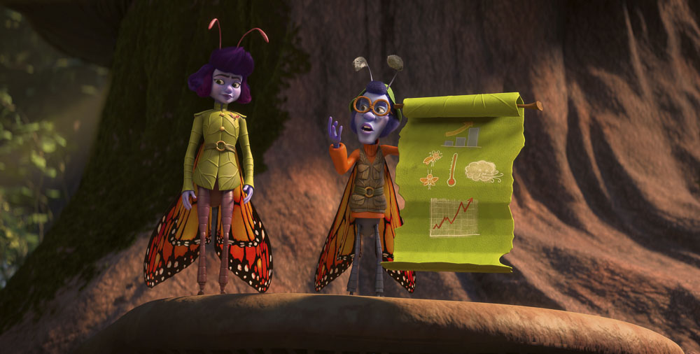 Szenenbild aus dem Film Butterfly Tale - Ein Abenteuer liegt in der Luft