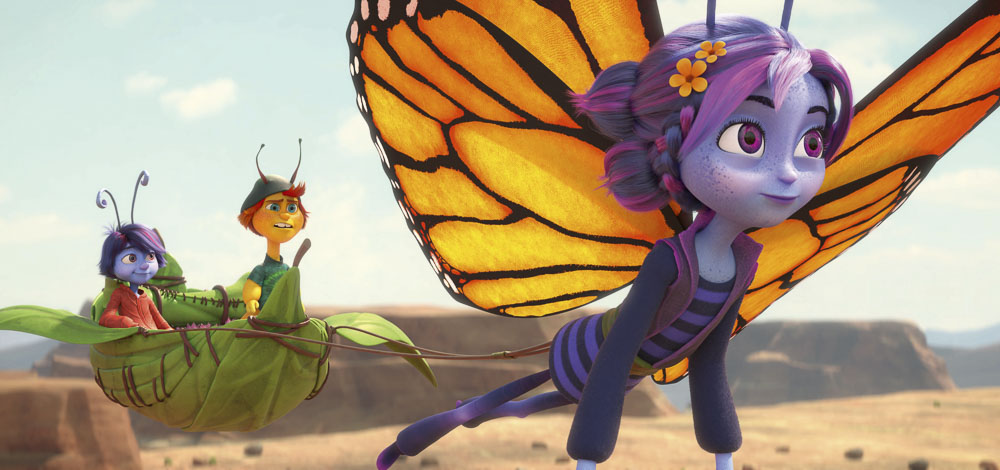 Szenenbild aus dem Film Butterfly Tale - Ein Abenteuer liegt in der Luft