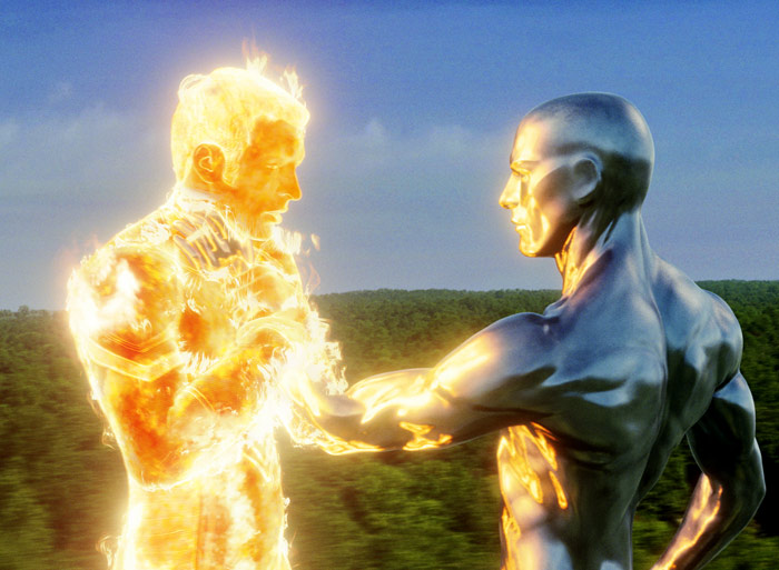 Szenenbild aus dem Film Fantastic Four - Rise of the Silver Surfer
