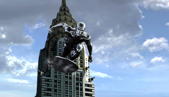 Szenenbild aus dem Film Fantastic Four - Rise of the Silver Surfer