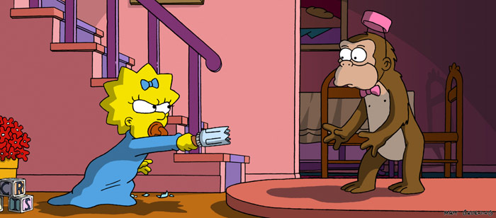 Szenenbild aus dem Film Die Simpsons - Der Film