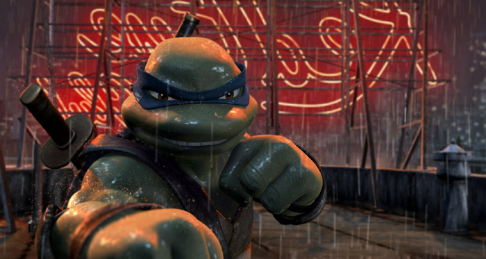 Szenenbild aus dem Film TMNT - Teenage Mutant Ninja Turtles