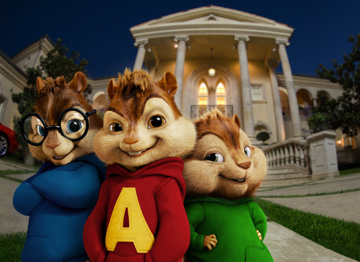Szenenbild aus dem Film Alvin und die Chipmunks