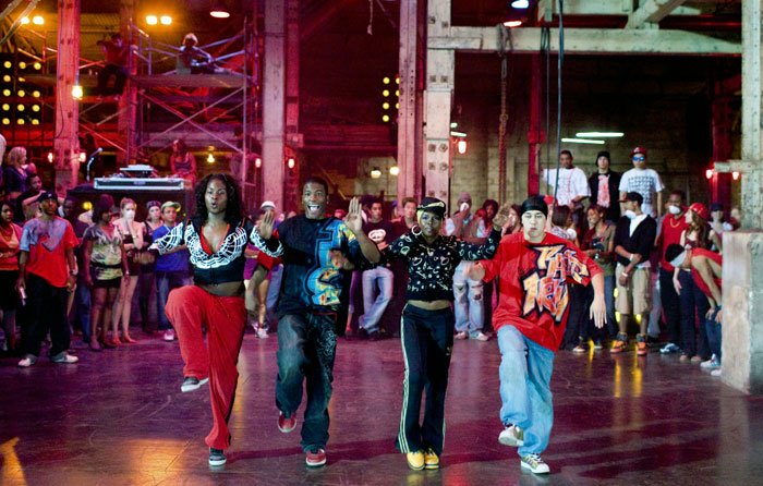 Szenenbild aus dem Film Step up to the Streets