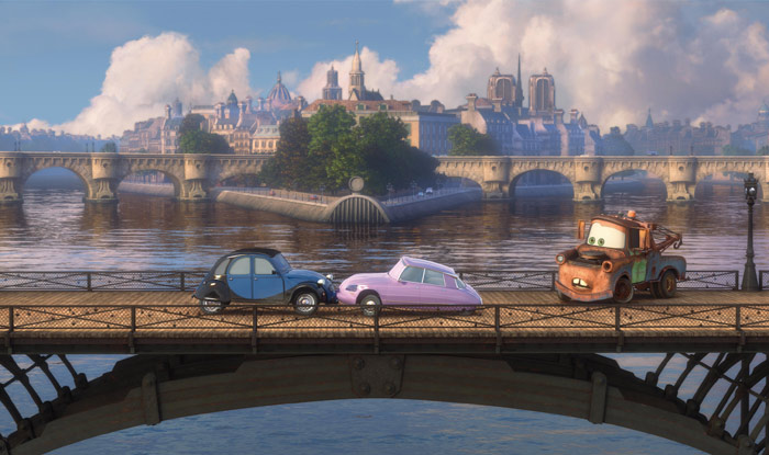 Szenenbild aus dem Film Cars 2