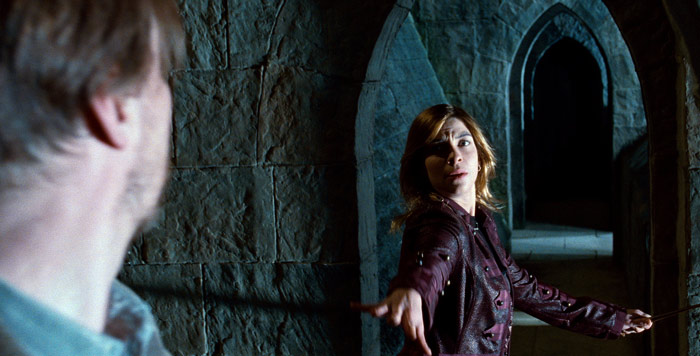 Szenenbild aus dem Film Harry Potter und die Heiligtümer des Todes 2