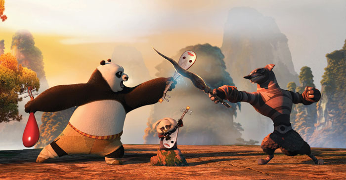 Szenenbild aus dem Film Kung Fu Panda 2