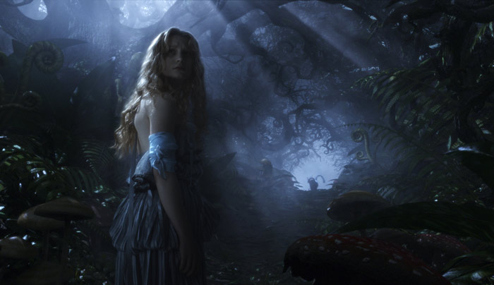Szenenbild aus dem Film Alice im Wunderland