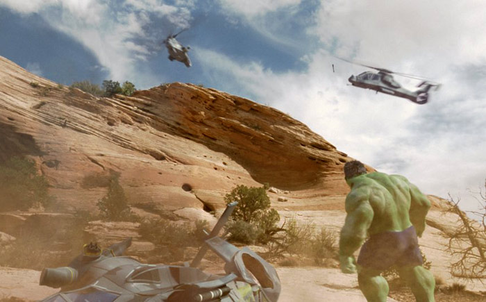 Szenenbild aus dem Film Hulk