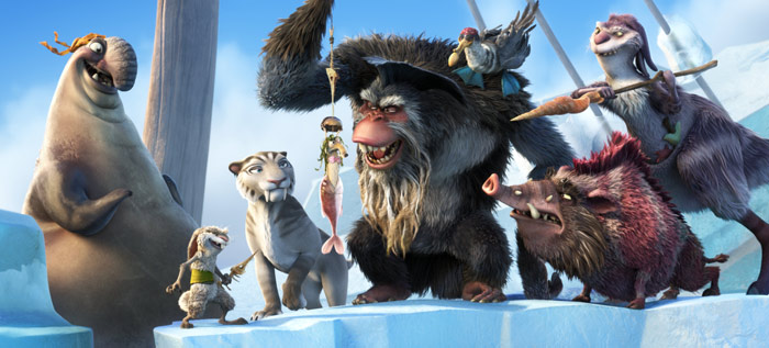 Szenenbild aus dem Film Ice Age 4 - Voll verschoben