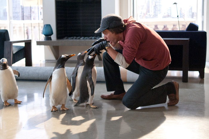 Szenenbild aus dem Film Mr. Poppers Pinguine