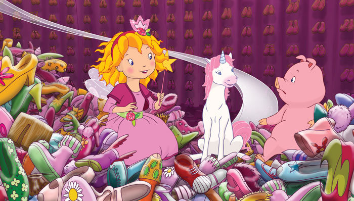 Szenenbild aus dem Film Prinzessin Lillifee und das kleine Einhorn