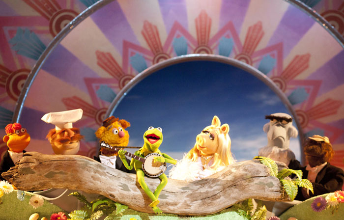 Szenenbild aus dem Film Die Muppets