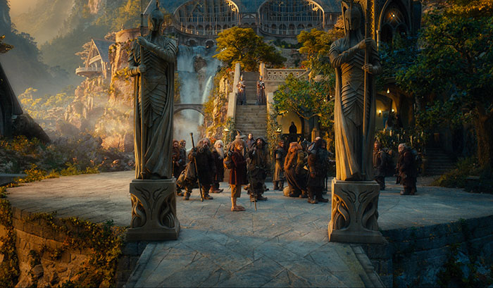 Szenenbild aus dem Film Der Hobbit - Eine unerwartete Reise