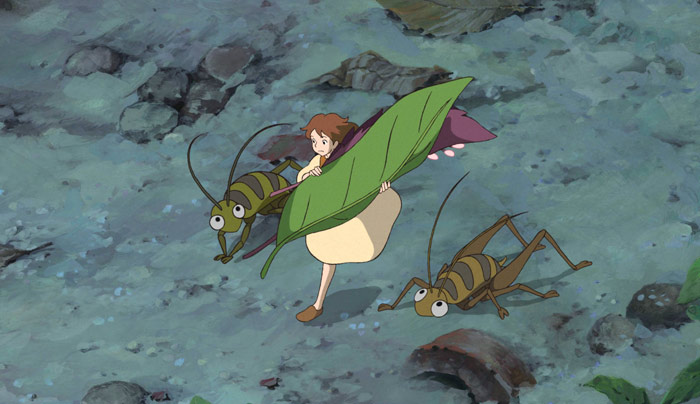 Szenenbild aus dem Film Arrietty - Die wundersame Welt der Borger