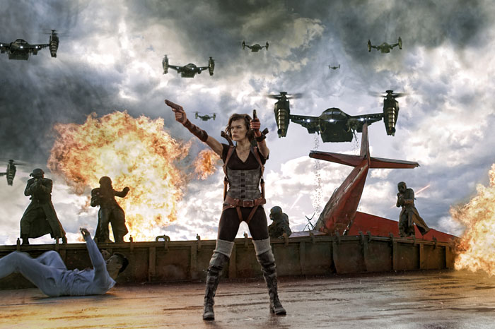Szenenbild aus dem Film Resident Evil: Retribution