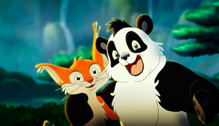 Szenenbild aus dem Film Kleiner starker Panda