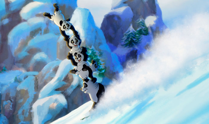 Szenenbild aus dem Film Kleiner starker Panda