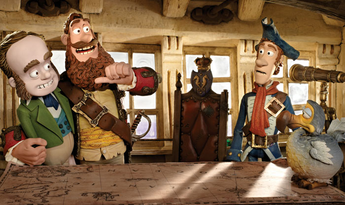 Szenenbild aus dem Film Die Piraten! - Ein Haufen merkwürdiger Typen