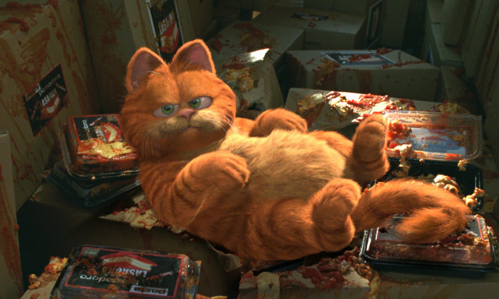 Szenenbild aus dem Film Garfield - Der Film