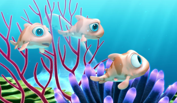 Szenenbild aus dem Film Fischen Impossible - Eine tierische Rettungsaktion