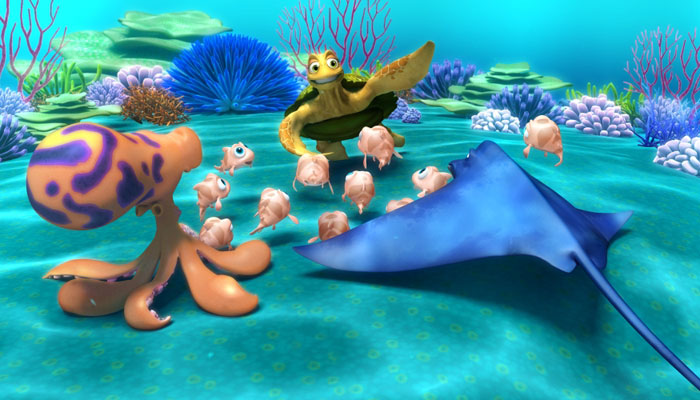 Szenenbild aus dem Film Fischen Impossible - Eine tierische Rettungsaktion
