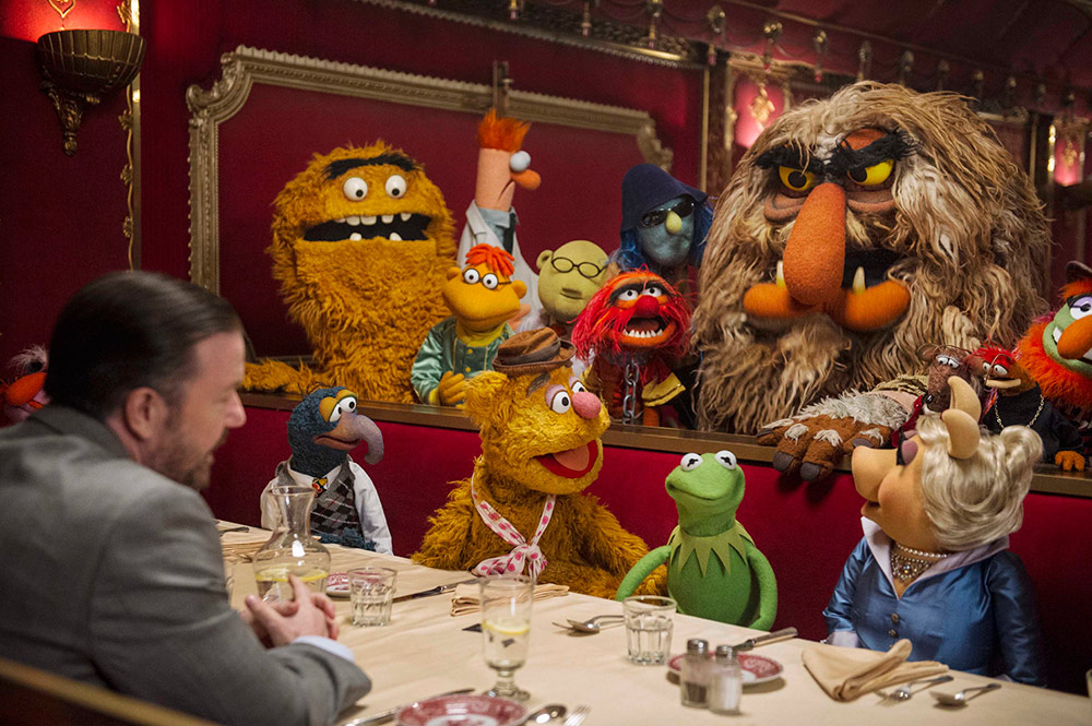 Szenenbild aus dem Film Muppets Most Wanted