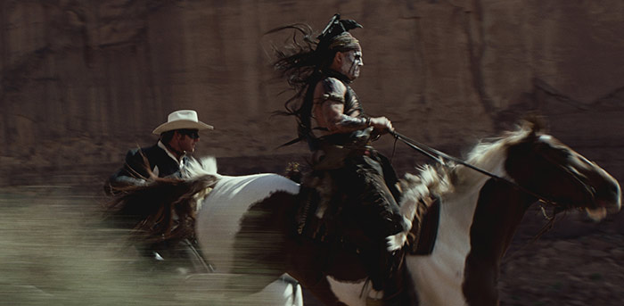Szenenbild aus dem Film Lone Ranger