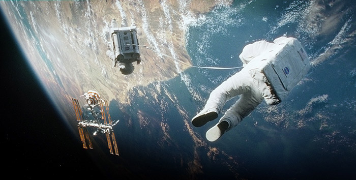 Szenenbild aus dem Film Gravity