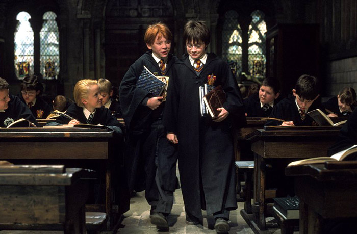Szenenbild aus dem Film Harry Potter und der Stein der Weisen