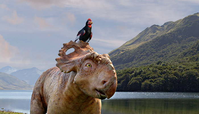 Szenenbild aus dem Film Dinosaurier - Im Reich der Giganten