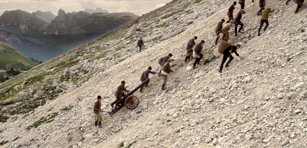 Szenenbild aus dem Film Der stille Berg