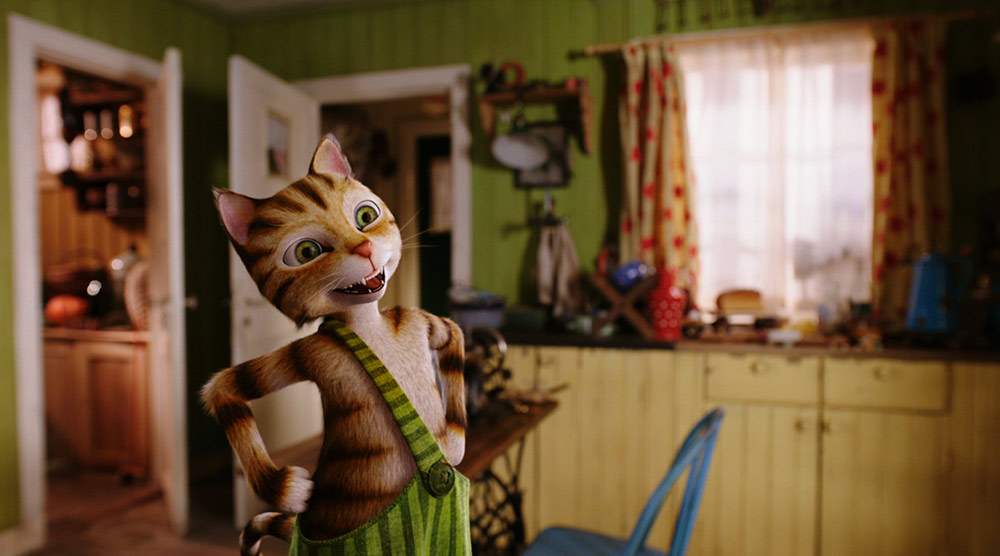 Szenenbild aus dem Film Pettersson und Findus - Kleiner Quälgeist, große Freundschaft