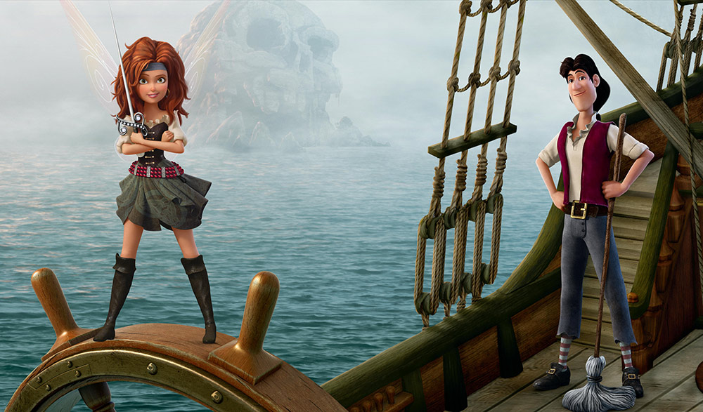 Szenenbild aus dem Film TinkerBell und die Piratenfee