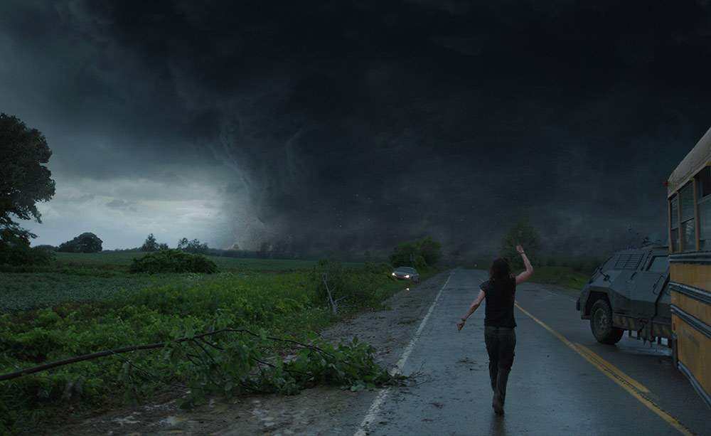 Szenenbild aus dem Film Storm Hunters