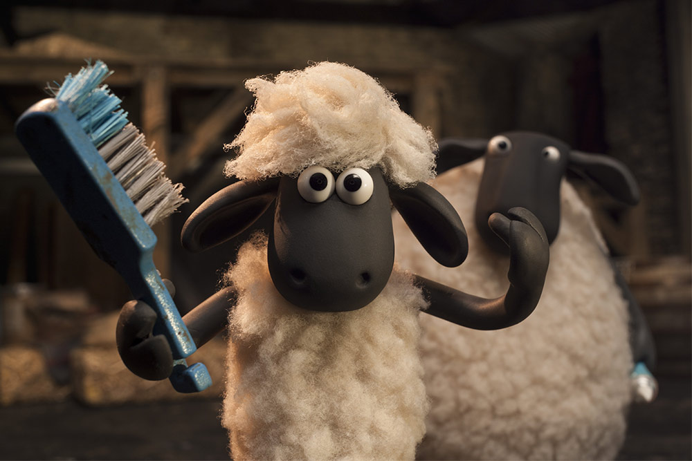 Szenenbild aus dem Film Shaun das Schaf - Der Film
