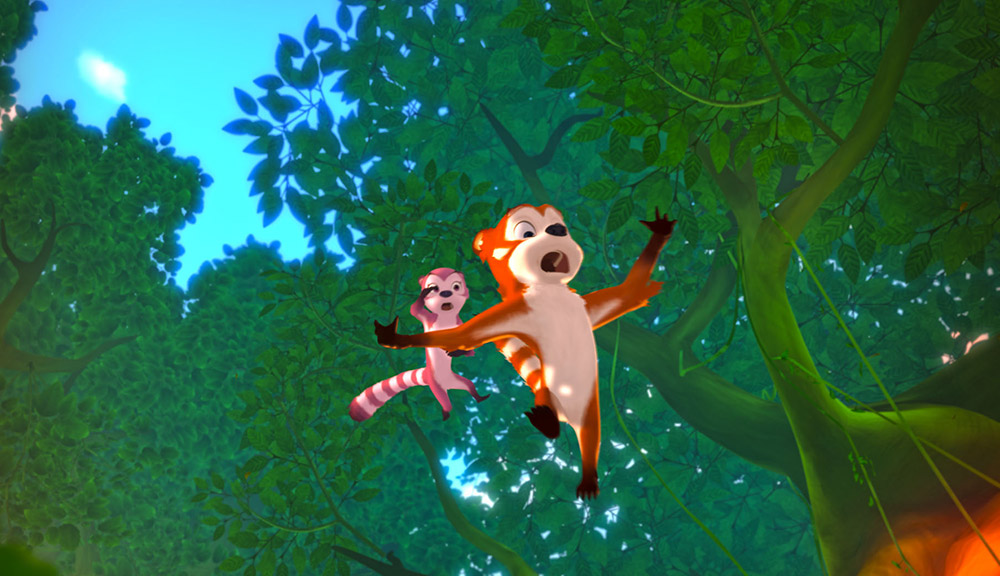 Szenenbild aus dem Film Ab durch den Dschungel