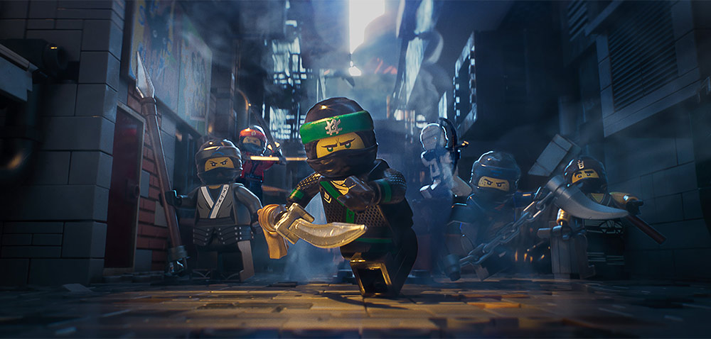 Szenenbild aus dem Film The Lego Ninjago Movie