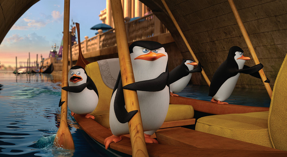 Szenenbild aus dem Film Die Pinguine aus Madagascar
