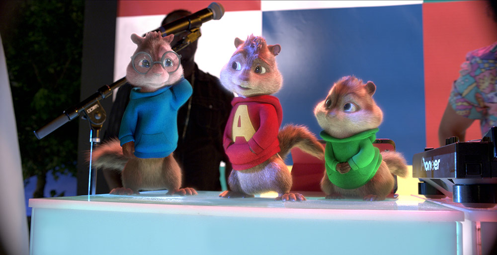 Szenenbild aus dem Film Alvin und die Chipmunks: The Road Chip