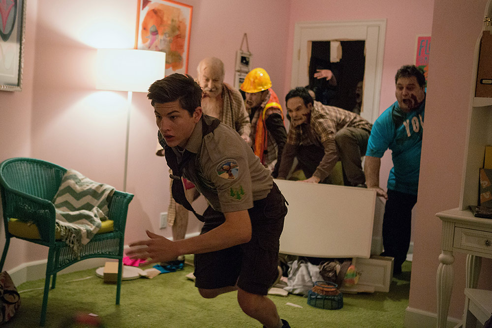 Szenenbild aus dem Film Scouts vs. Zombies