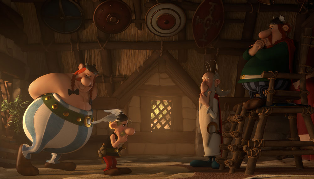 Szenenbild aus dem Film Asterix im Land der Götter