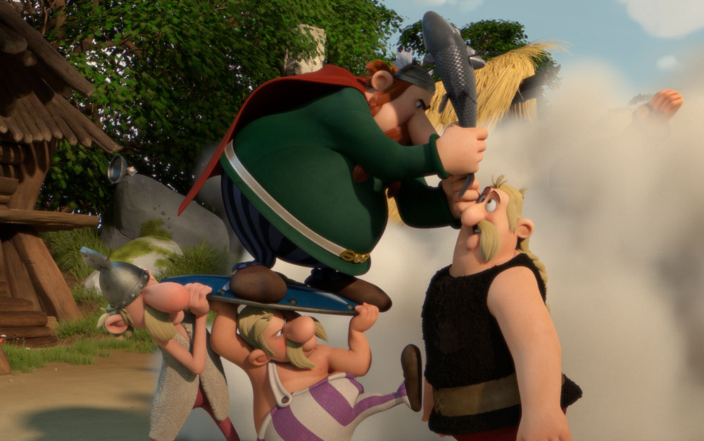 Szenenbild aus dem Film Asterix im Land der Götter