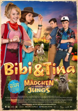 Filmplakat zu Bibi & Tina - Mädchen gegen Jungs